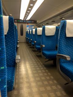 Leaving Tokyo on the Shinkansen - don't forget your Japan Rail Pass!