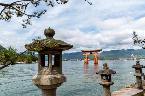 The floating tori gate in Miyajima